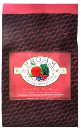 Fromm Four Star Salmon A La Veg Dog 26 lb