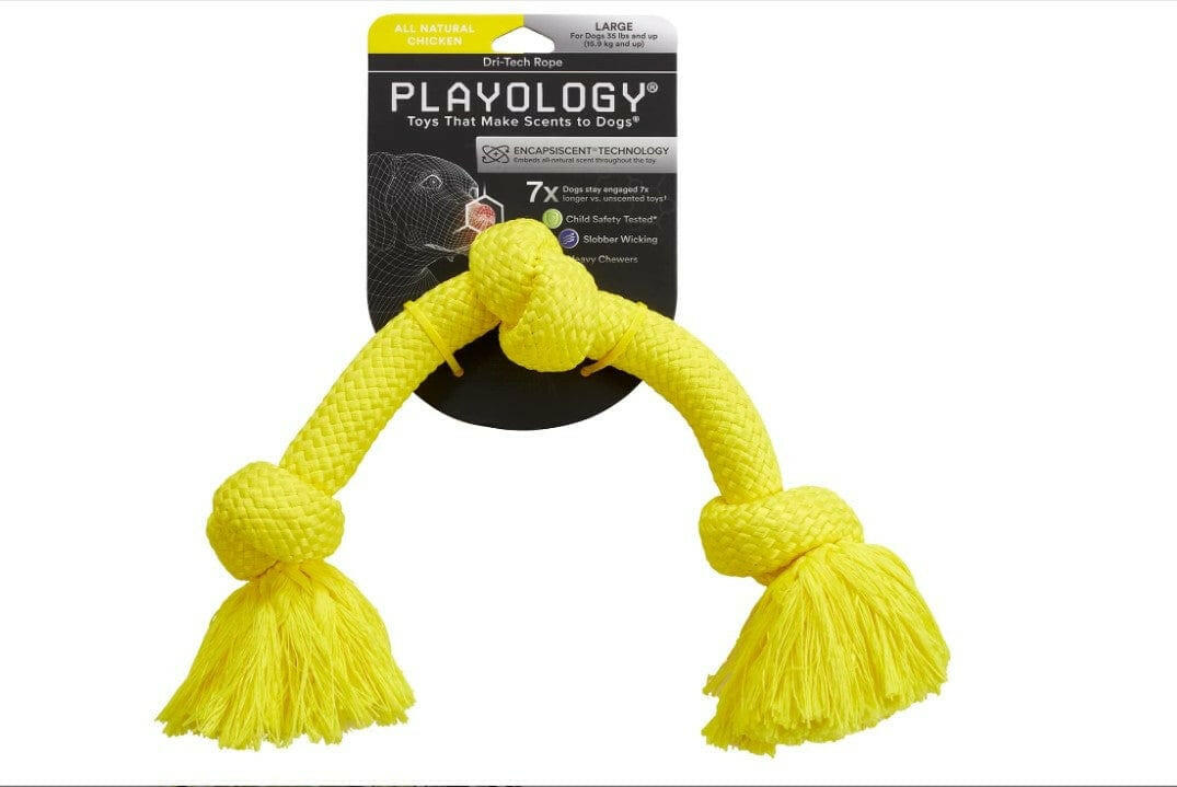 Playology Chicken Scented Dri-Tech Rope Large