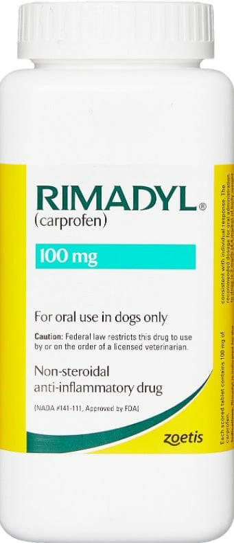 Rimadyl (Carprofen) Chewable Tablets, 100 mg