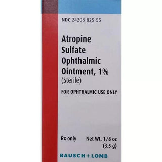 Atropine Ophthalmic Ointment, 1% (3.5 g)