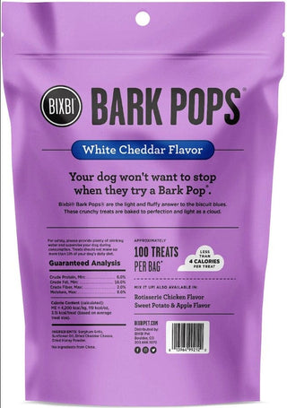 Bixbi Bark Pops - White Cheddar Treat (4 oz)