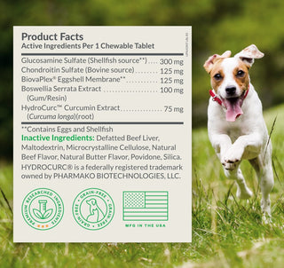 Ultimate Pet Nutrition Juve Flex Advanced Canine Joint Supplement (30 chewable tablets)