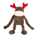 ZippyPaws Holiday Crinkle Dog Toy, Reindeer-1