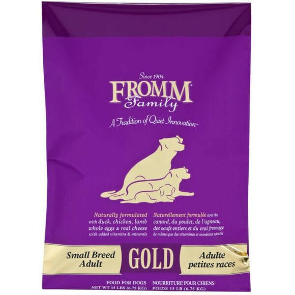 Fromm Gold Dog Small Breed Adult 15 lb