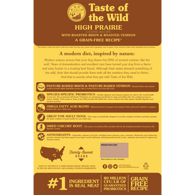 Taste of the Wild High Prairie Roasted Bison & Venison Dry Dog Food - 0