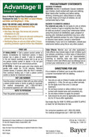 Advantage II Flea Control for Small Cats (5-9 lbs) Orange Box