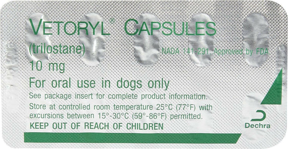 Vetoryl for Dogs, 10mg (30 capsules)