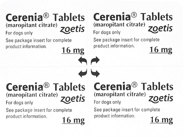 Cerenia Tablets - 16mg (4 tablets)