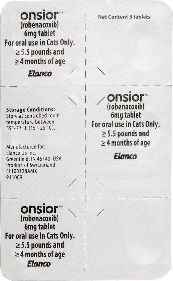 Onsior for Cats, 6 mg
