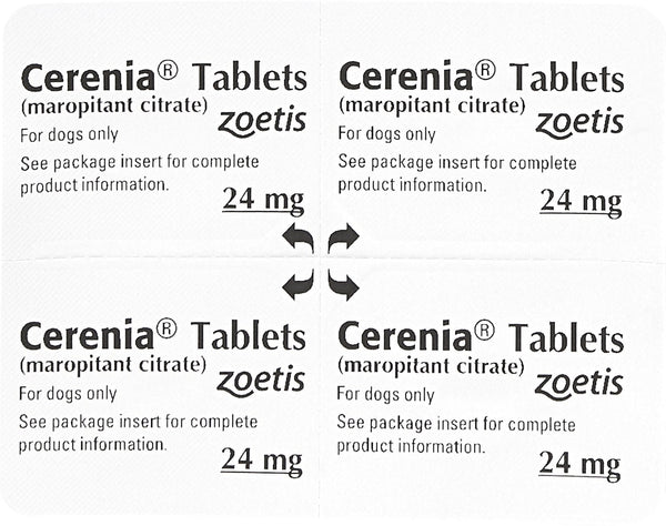 Cerenia Tablets - 24mg (4 tablets)