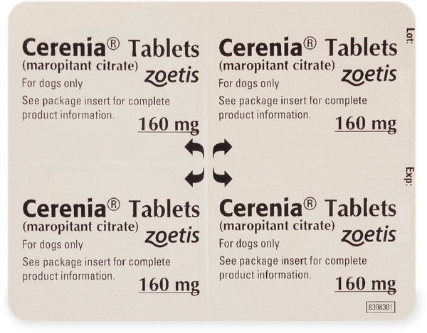 Cerenia Tablets - 160mg (4 tablets)