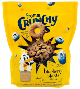 Fromm Crunchy O's Dog Blueberry Blasts Flavor Treats - 0
