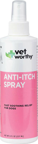 Vet Worthy Anti-Itch Spray for Dogs 8 oz-1