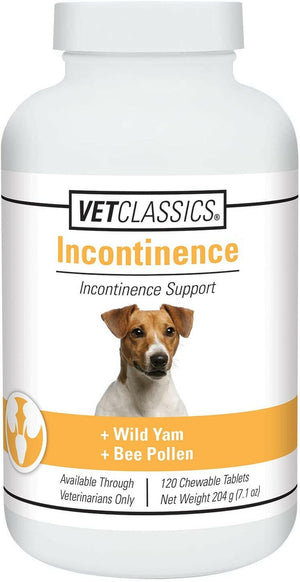 Vet Classics Incontinence for Dogs (120 Chew Tabs) - 1