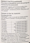 AminAvast Kidney Support for Dogs (60 capsules)