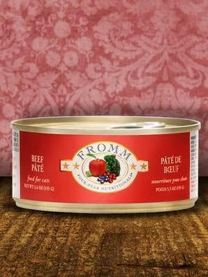 Fromm Four Star Cat Nutritionals Beef Pate 5.5 oz (Case of 12) - Cat Food 1
