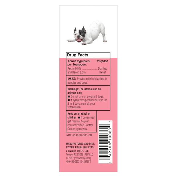 Vet Worthy Canine Anti-Diarrhea Liquid 8 oz