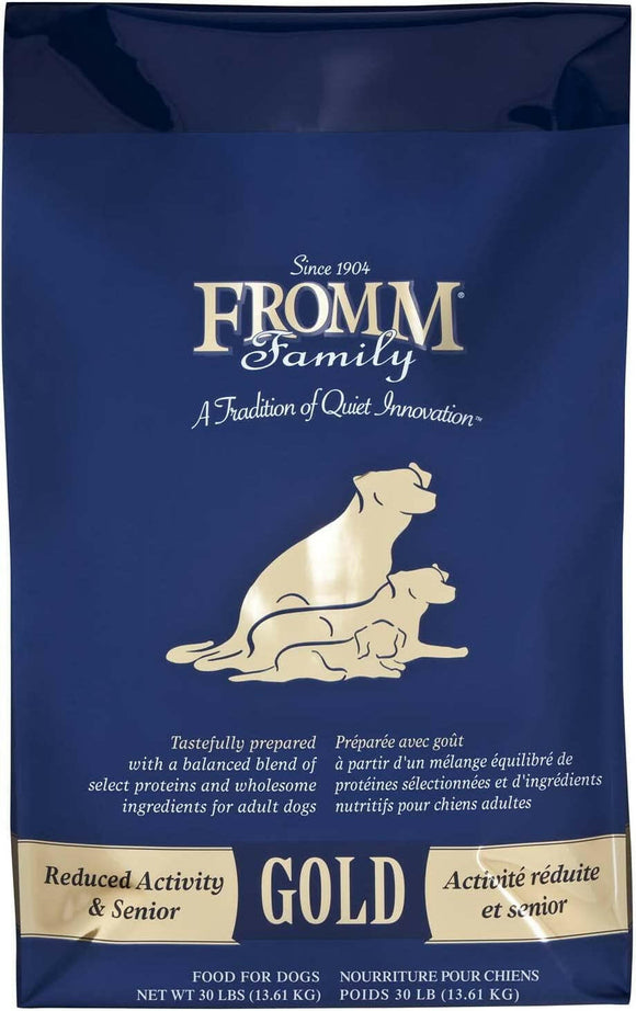 Fromm Gold Reduced Activity & Senior Dog 30 lb