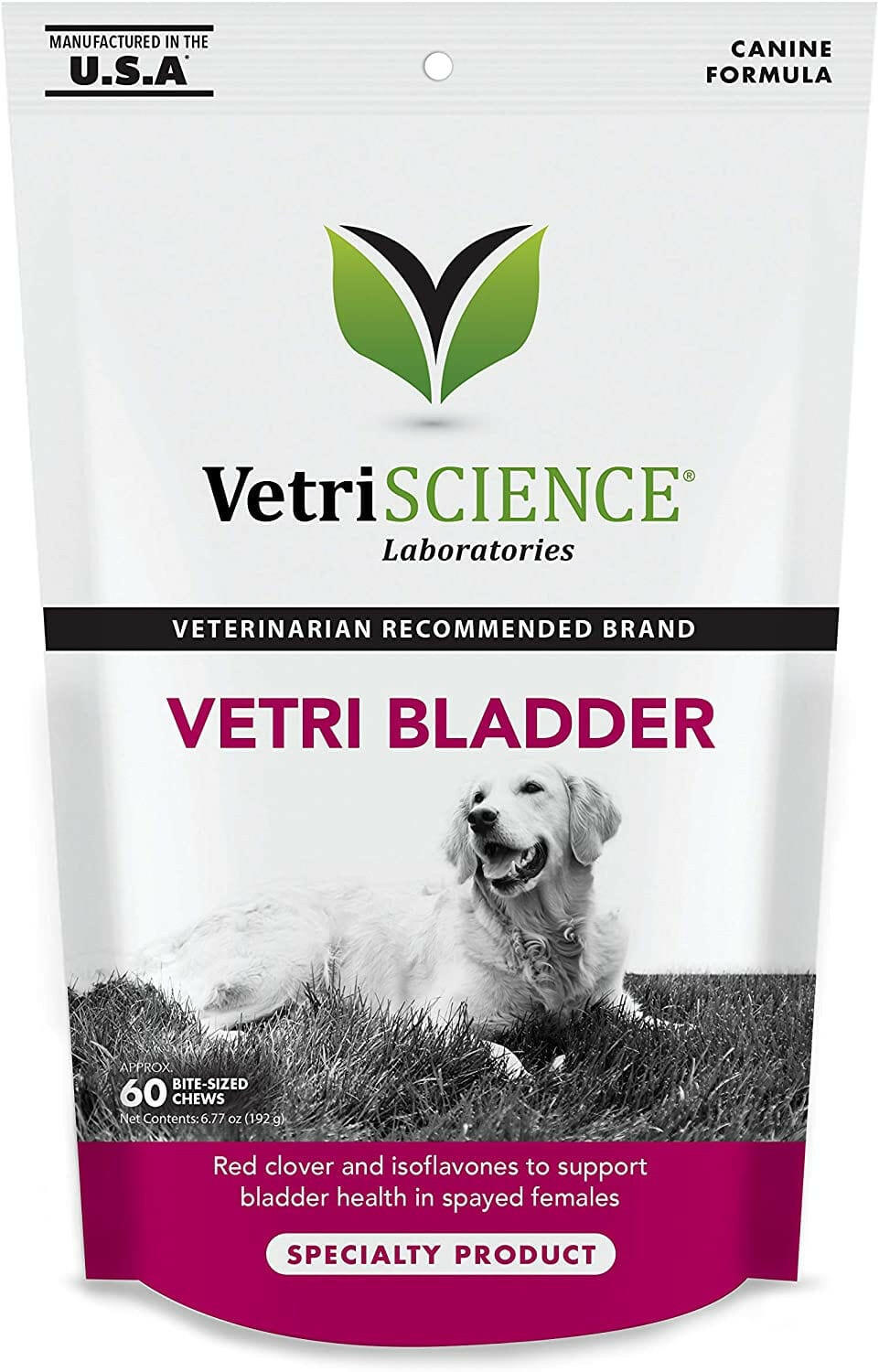 VetriScience Vetri Bladder Urinary Supplement for Dogs (60 soft chews)