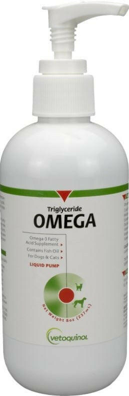 Triglyceride Omega Liquid Supplement for Dogs & Cats (8 oz)