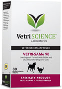 VetriScience Vetri SAMe 90 Liver Supplement for Cats & Dogs (30 tabs)
