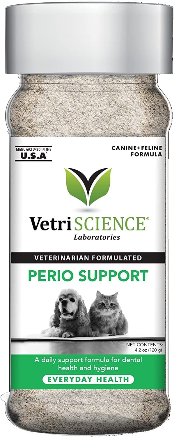 VetriScience Perio Support Powder Dental Supplement for Cats & Dogs