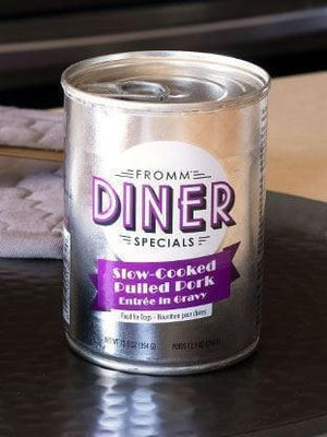 Fromm Diner Specials Slow-Cooked Pulled Pork Entree in Gravy Dog 12.5 oz (12 pack) - Dog Food 1