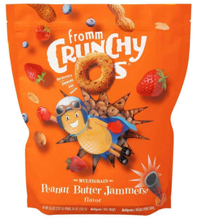 Fromm Crunchy O's Peanut Butter Jammer Dog Treat 26 oz