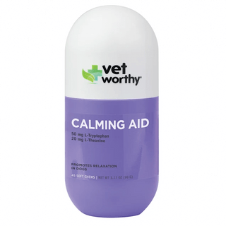 Vet Worthy Calming Aid Soft Chews for Dogs (45 ct)