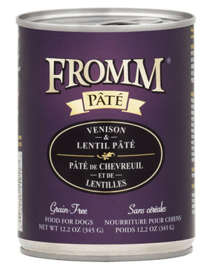 Fromm Pate Dog Venison & Lentil 12.2 oz (Case of 12) - Dog Food 1