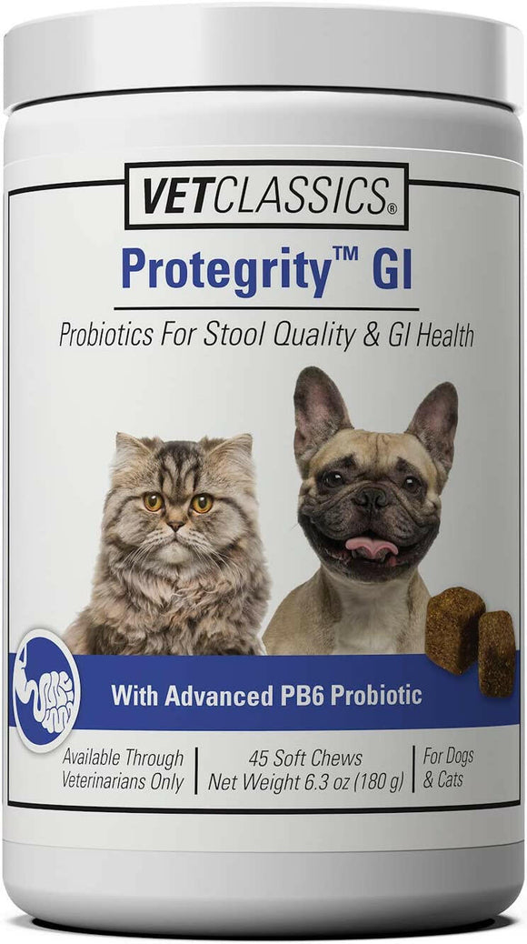 Vet Classics Protegrity GI Probiotic Chews (45 Soft Chews)