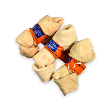 Vanilla Knotted Rawhide Bone