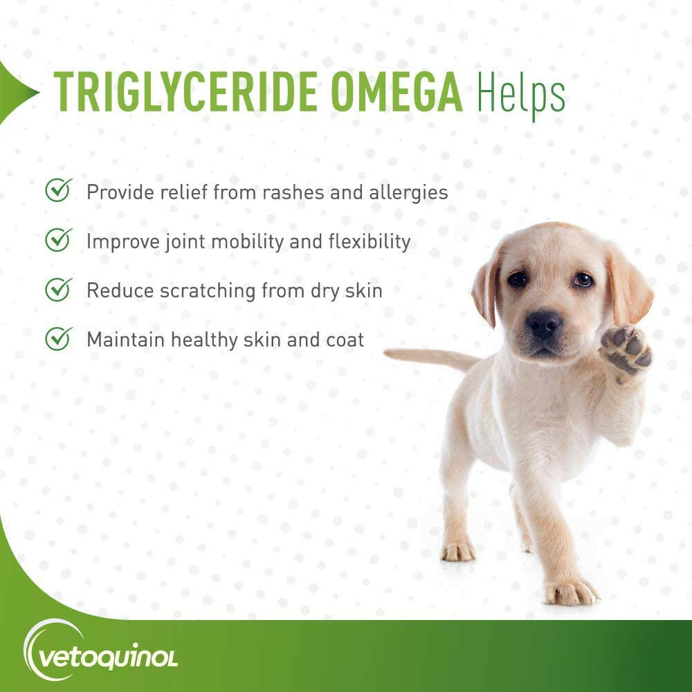 Triglyceride Omega Liquid Supplement for Dogs & Cats (8 oz)