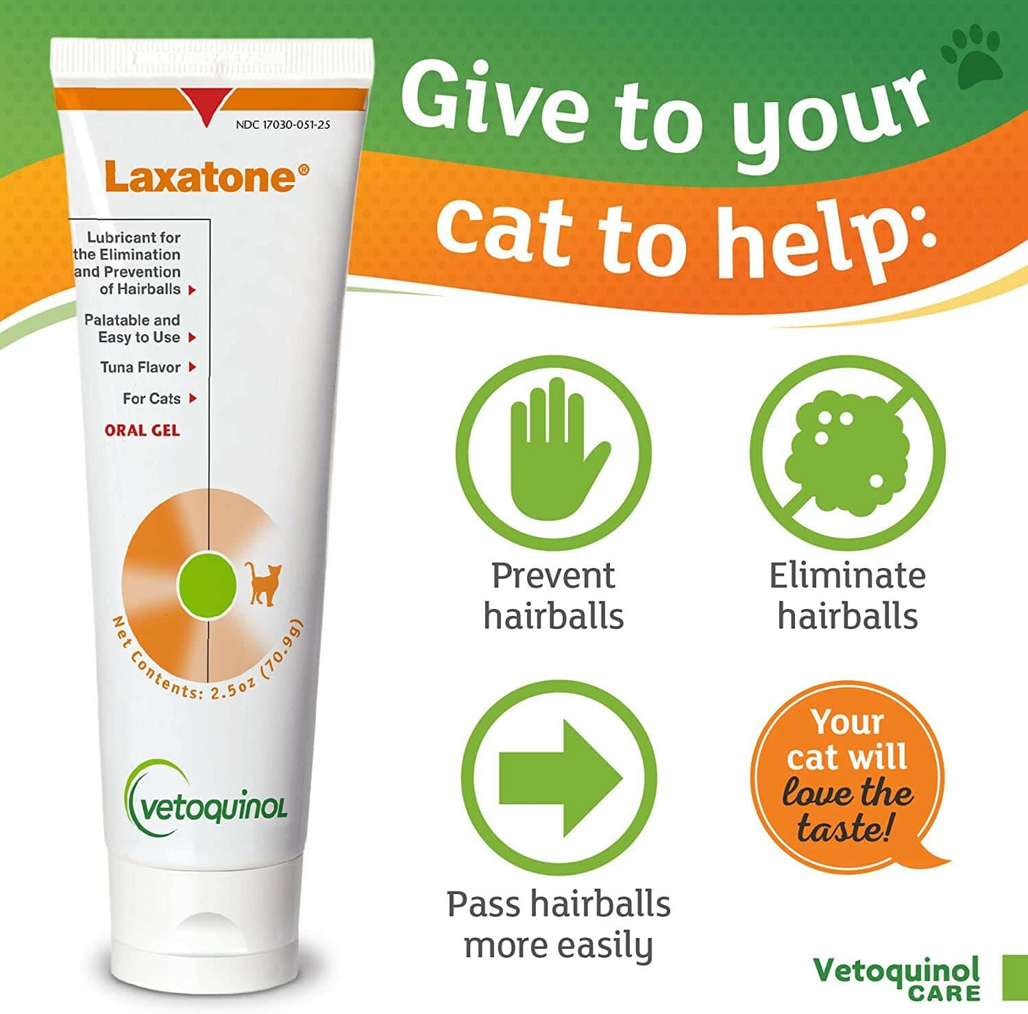 vetoquinol laxatone for cats