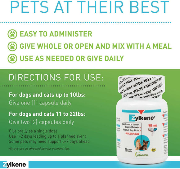 Zylkene Calming Capsules - 225mg