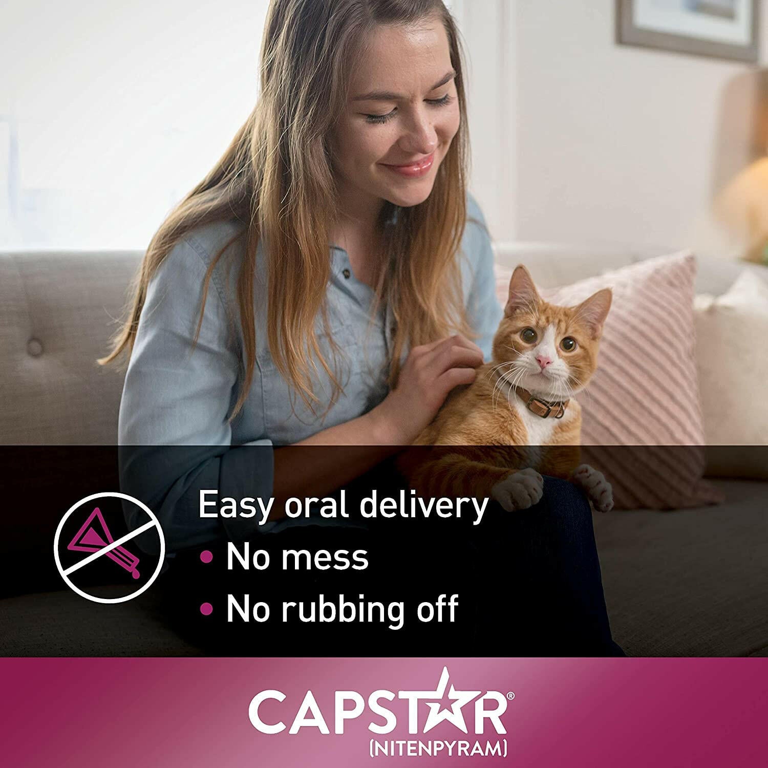 Capstar Nitenpyram for Cats Flea Treatment