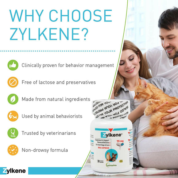 Zylkene Calming Capsules - 225mg