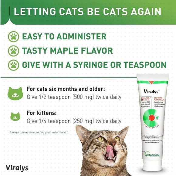 Viralys Gel for Cats (5 oz)
