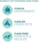 Tapeworm Dewormer for Cats (3 Tablets)