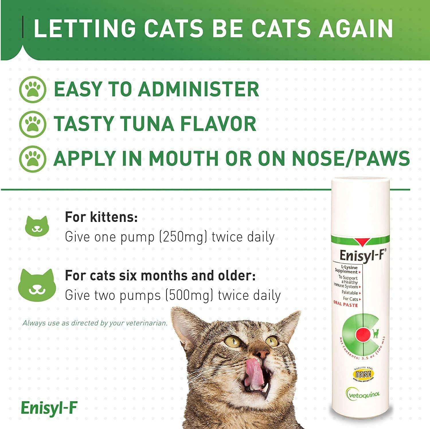 Enisyl-F Paste for Cats (100 mL)