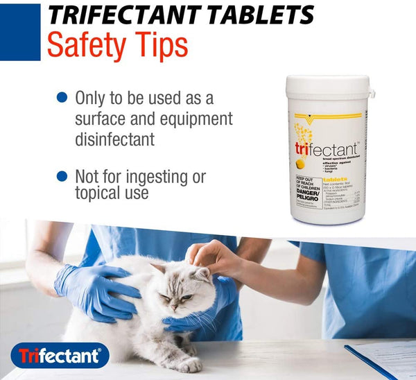 Trifectant Broad Spectrum Disinfectant (50 Tablets)