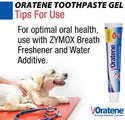 Oratene Brushless Maintenace Toothpaste Gel for Dogs & Cats (2.5oz)