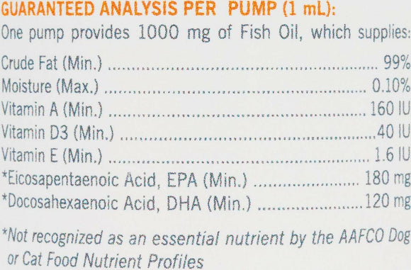 Triglyceride Omega Liquid Supplement for Dogs & Cats (8 oz)