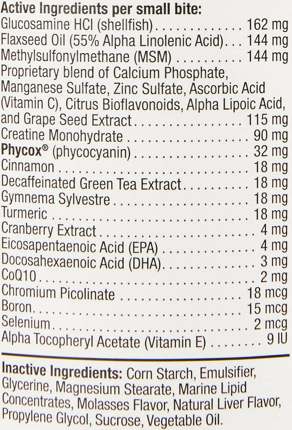 Phycox MAX Small Bites Joint Supplement (120 soft chews)