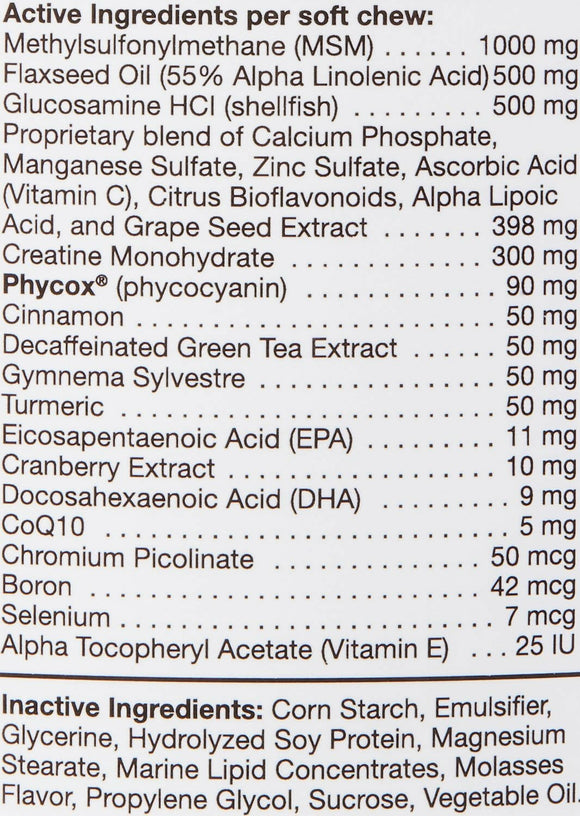 Phycox MAX HypoAllergenic (HA) Joint Supplement (90 soft chews)