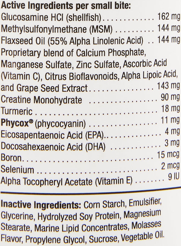 Phycox HypoAllergenic (HA) Small Bites Joint Supplement (120 soft chews)