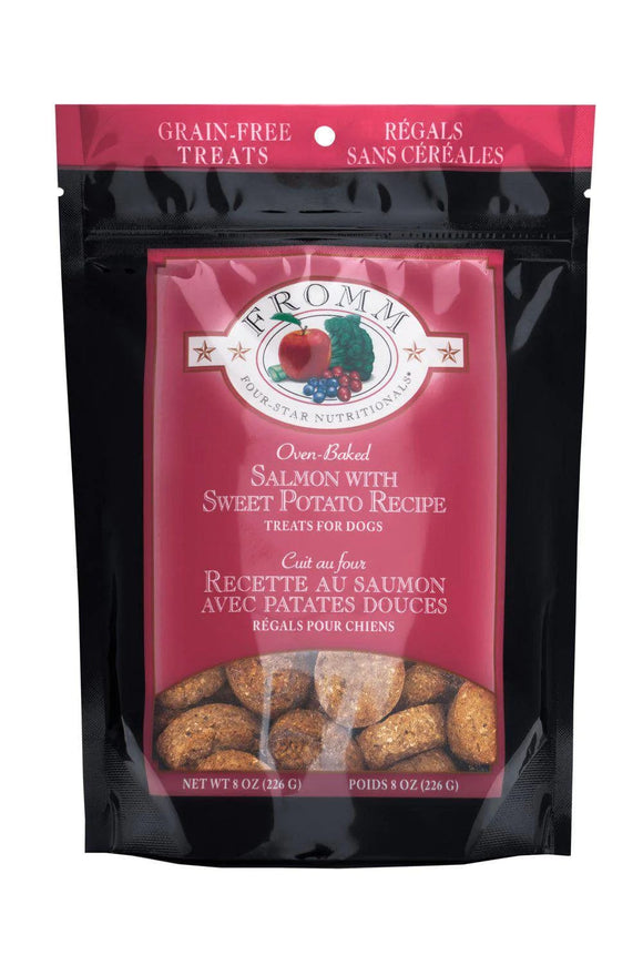 Fromm Four Star Salmon with Sweet Potato Dog Treats (8 oz)