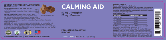 Vet Worthy Calming Aid Soft Chews for Dogs (45 ct)