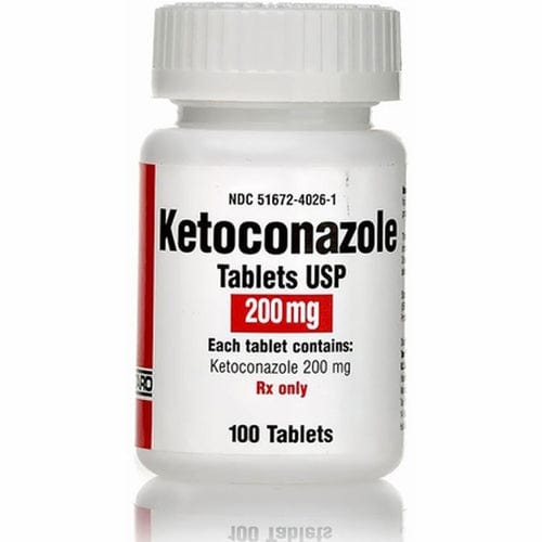 Ketoconazole 200 mg (100 tablets)