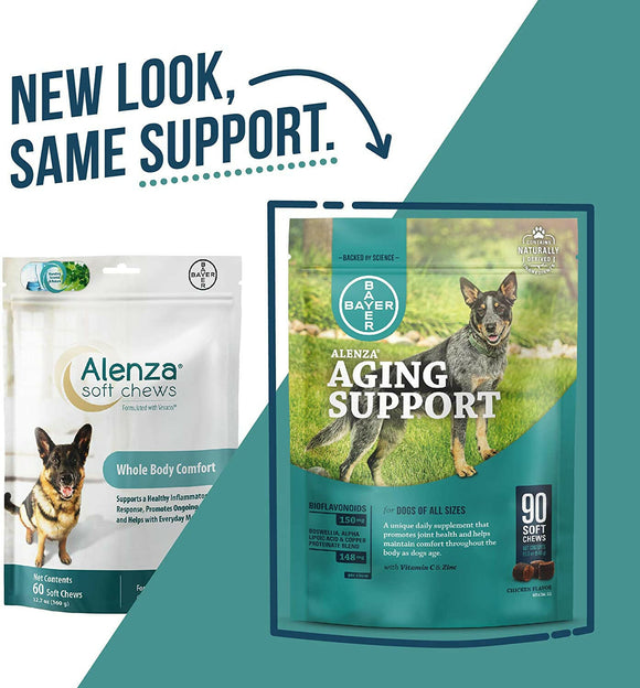 Alenza Aging Support Soft Chews for Dogs